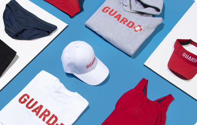 Customizable Lifeguard Apparel